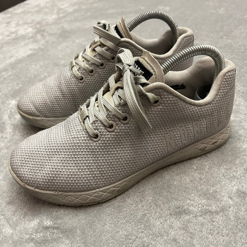 NoBull shoes Gray Superfabric Low Men’s 6 Women’s 7.5 Crossfit Workout